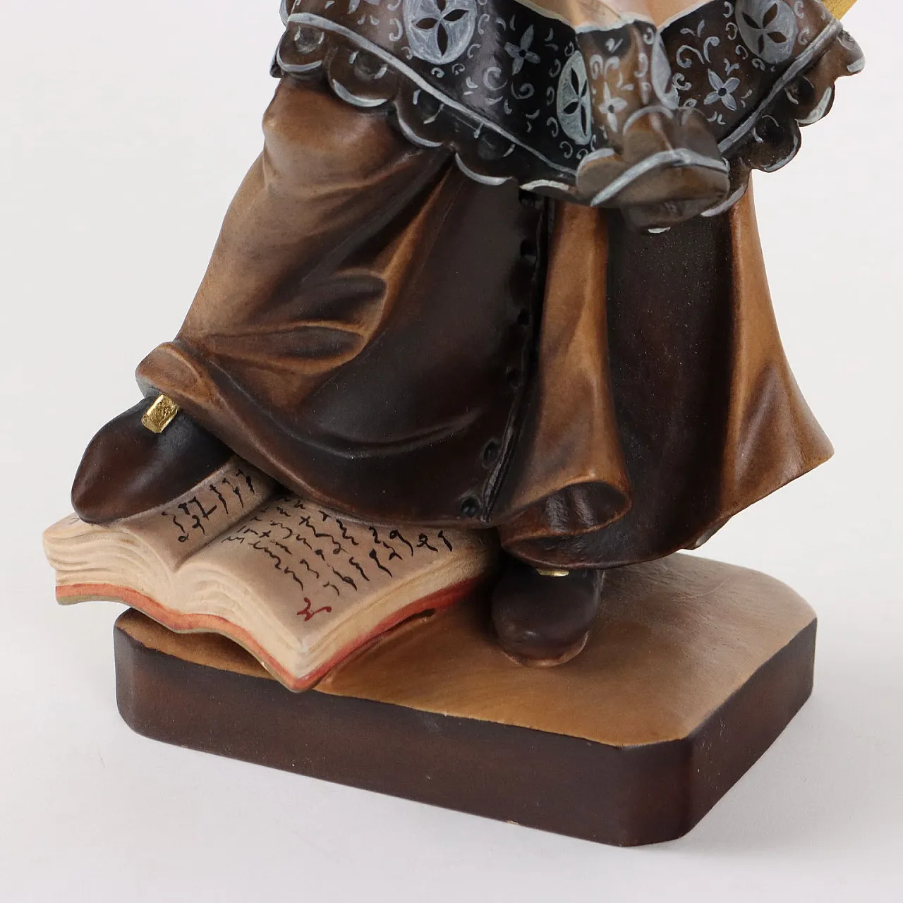 Sculpture of St John of Nepomuk of Pema Val Gardena, 20th century 5