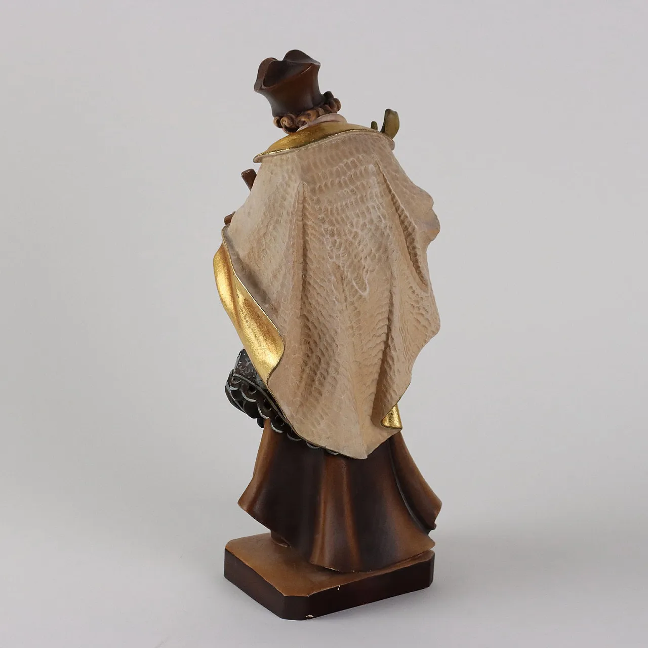 Sculpture of St John of Nepomuk of Pema Val Gardena, 20th century 7