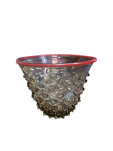 Vaso Bubbles di Venini, fine '900