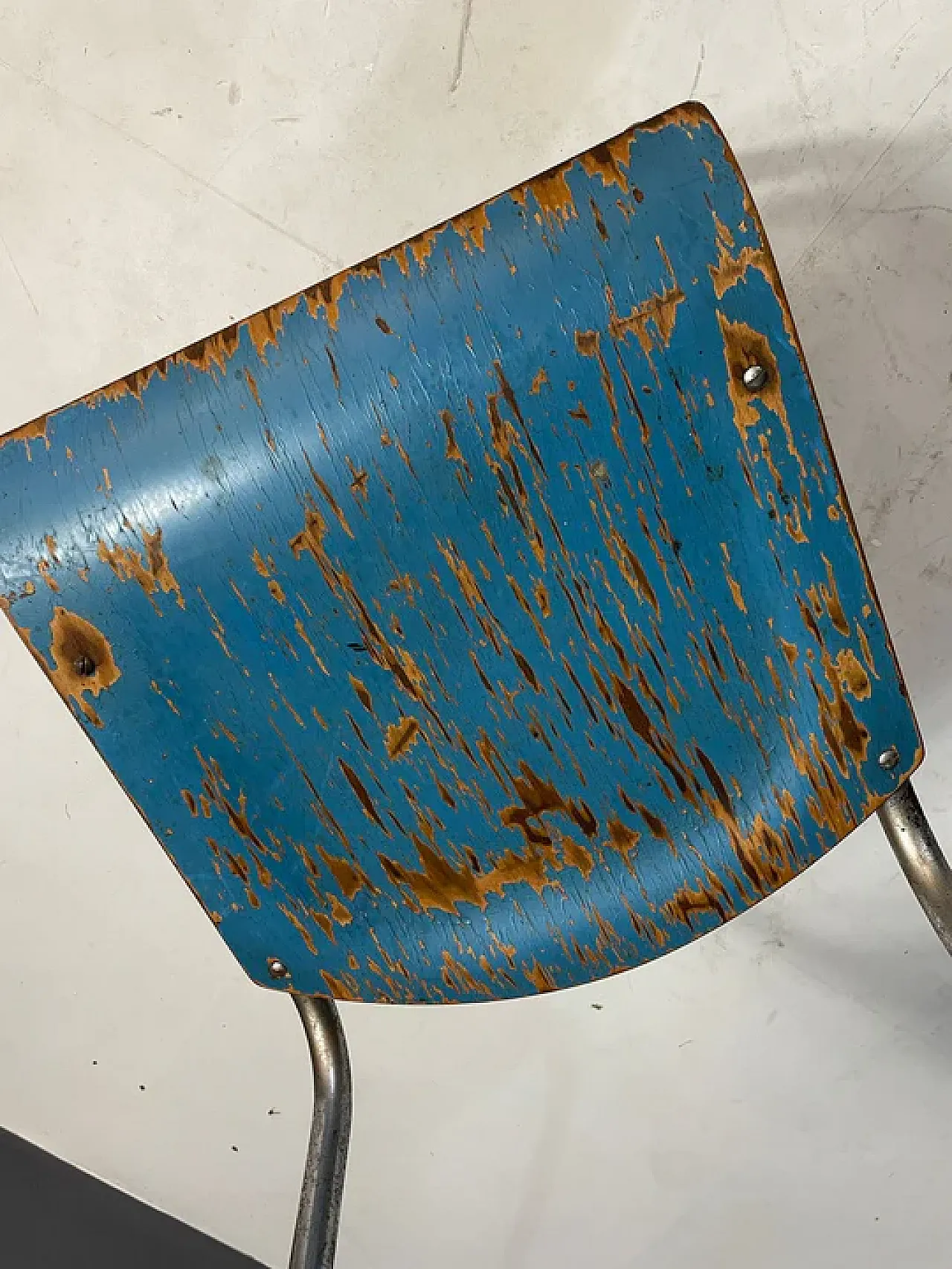 Set Bauhaus cromato con tavolino e sedie, anni '30 4