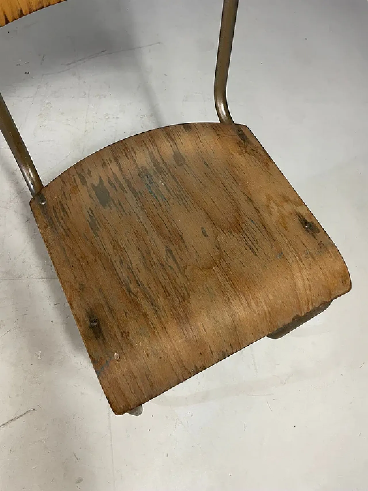 Set Bauhaus cromato con tavolino e sedie, anni '30 14