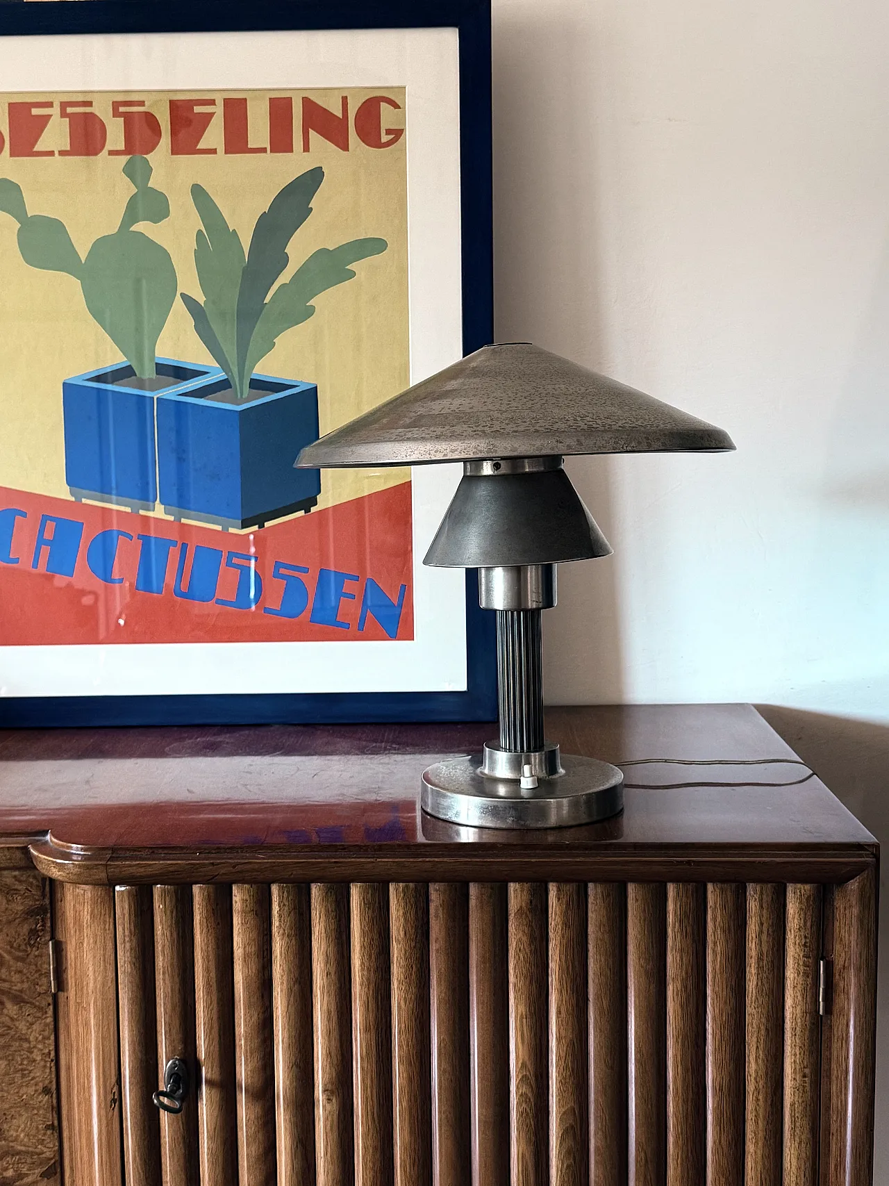 Art Déco Table Lamp, Philips Milano Italy about 1930s 3