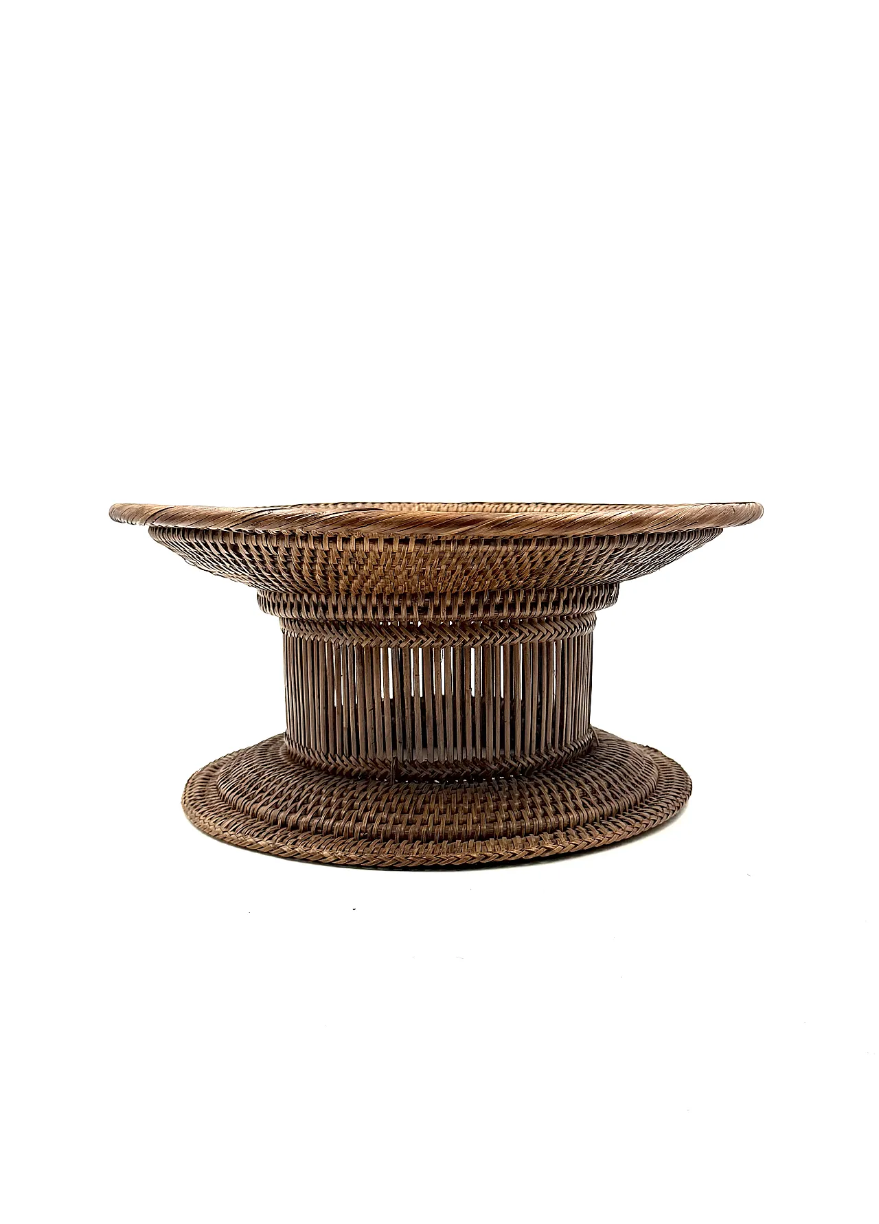 Wicker tray, Italy 1960 4