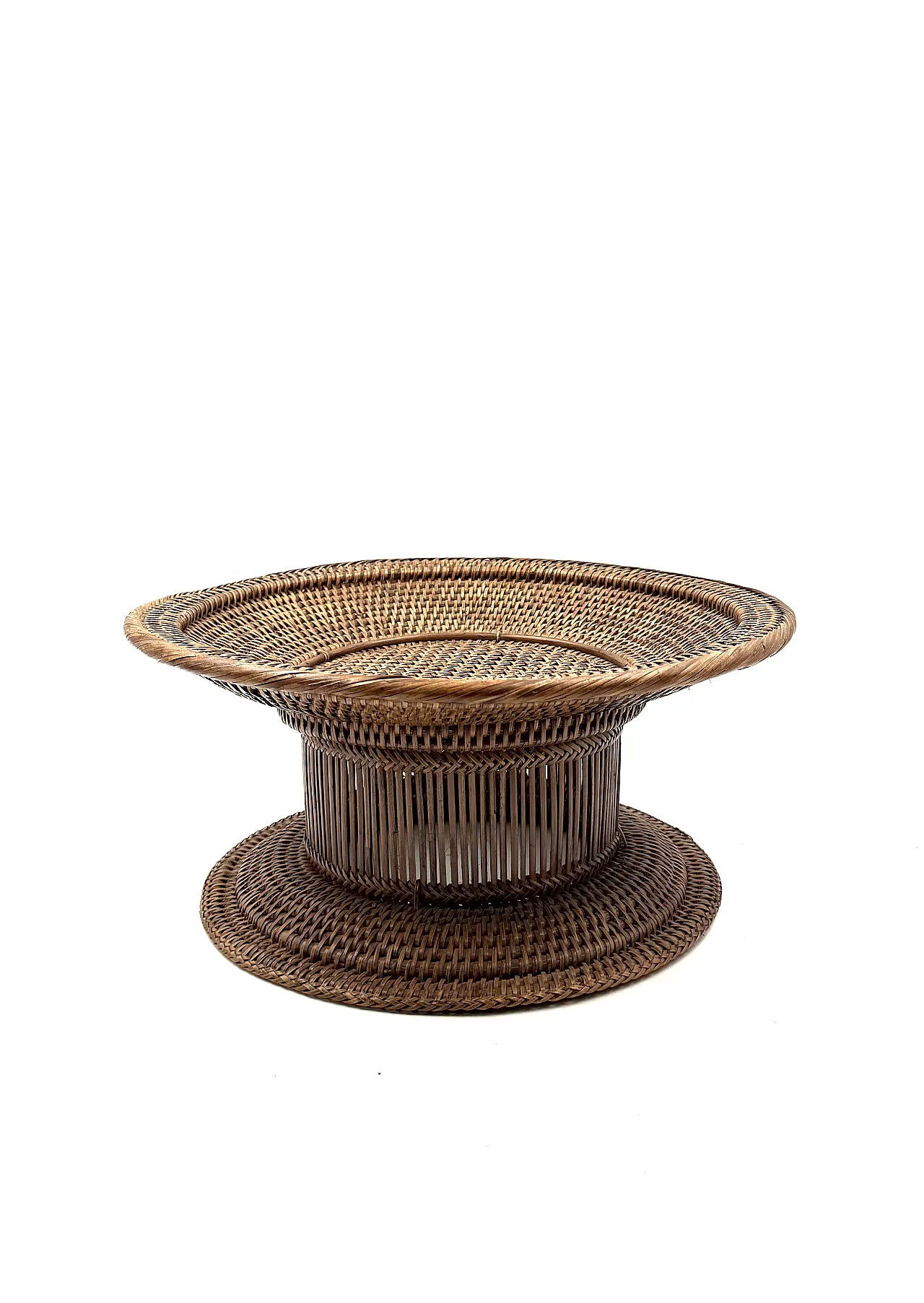 Wicker tray, Italy 1960 5