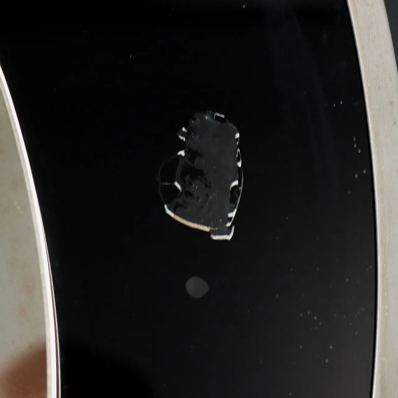 Specchio di forma rotonda, fine '900 3