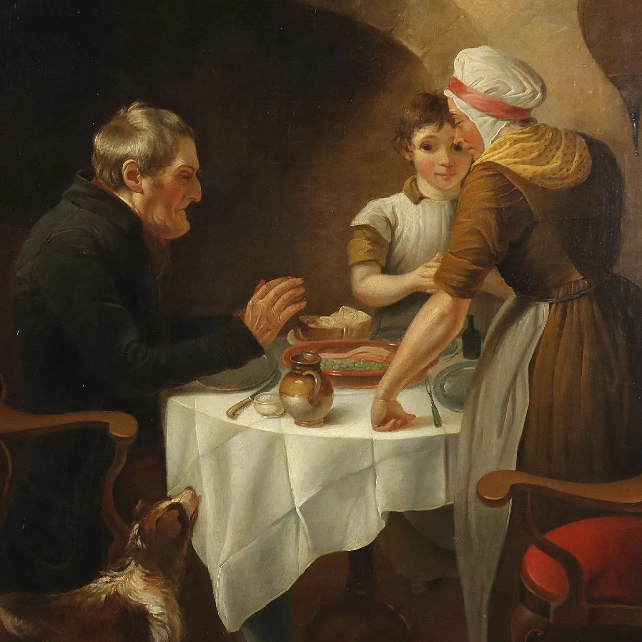 Painting by Charles Christophe Coventry, 19th century 3