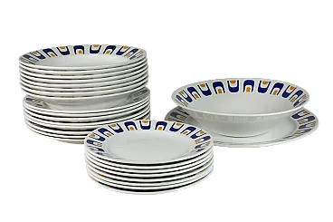 26 Piatti in ceramica di Antonia Campi per Laveno, anni '60