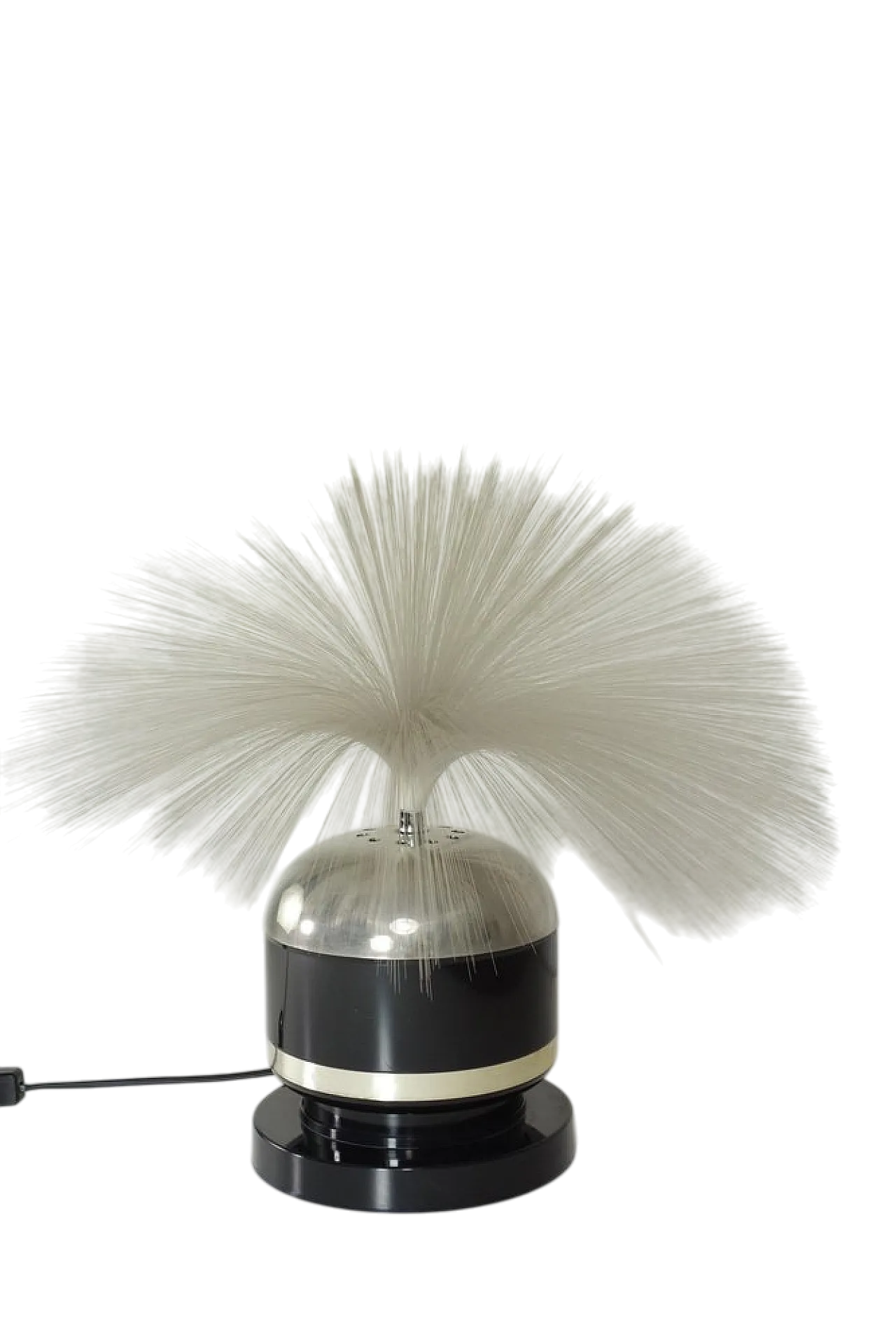 Lampada da tavolo Space Age in fibra ottica, anni '60 8