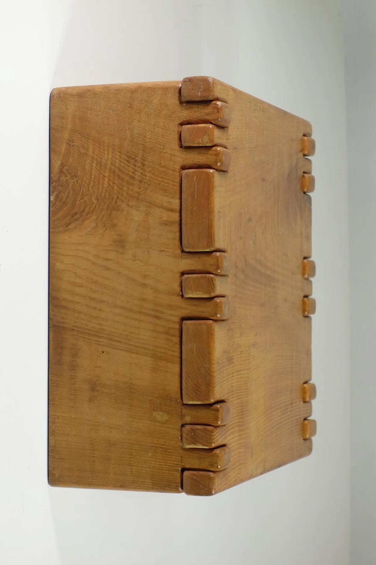 Lampada da parete modernista in legno, anni '60 1