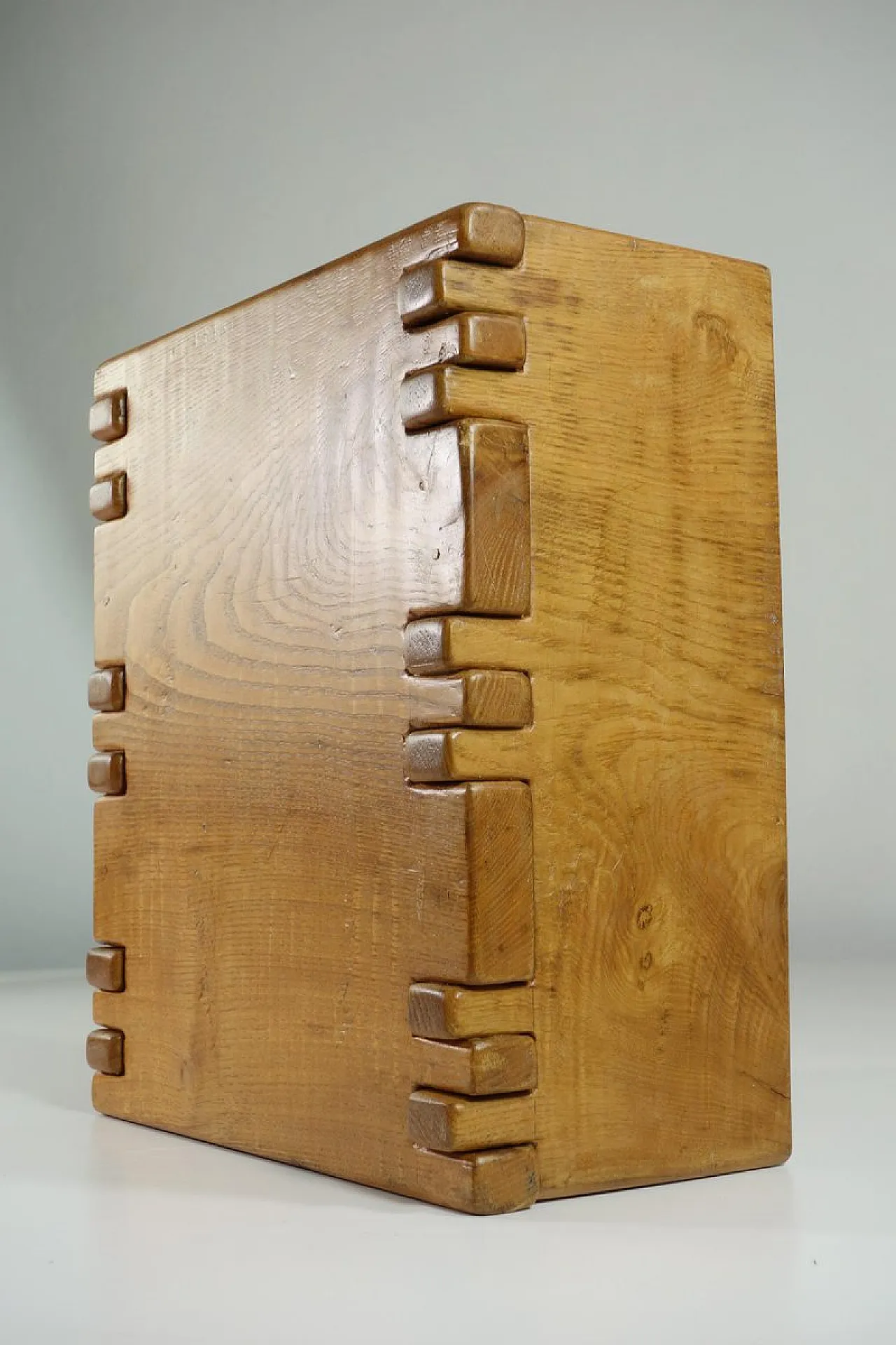 Lampada da parete modernista in legno, anni '60 5