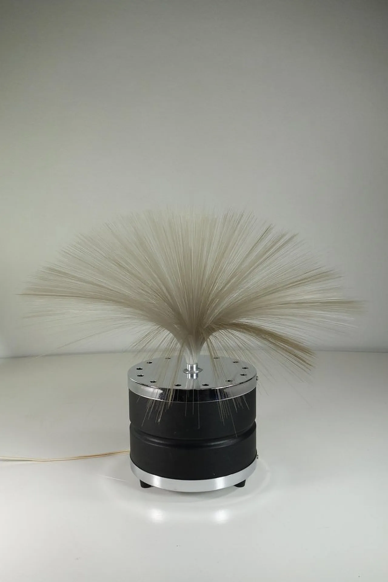 Lampada da tavolo Space Age in fibra ottica, anni '60 7