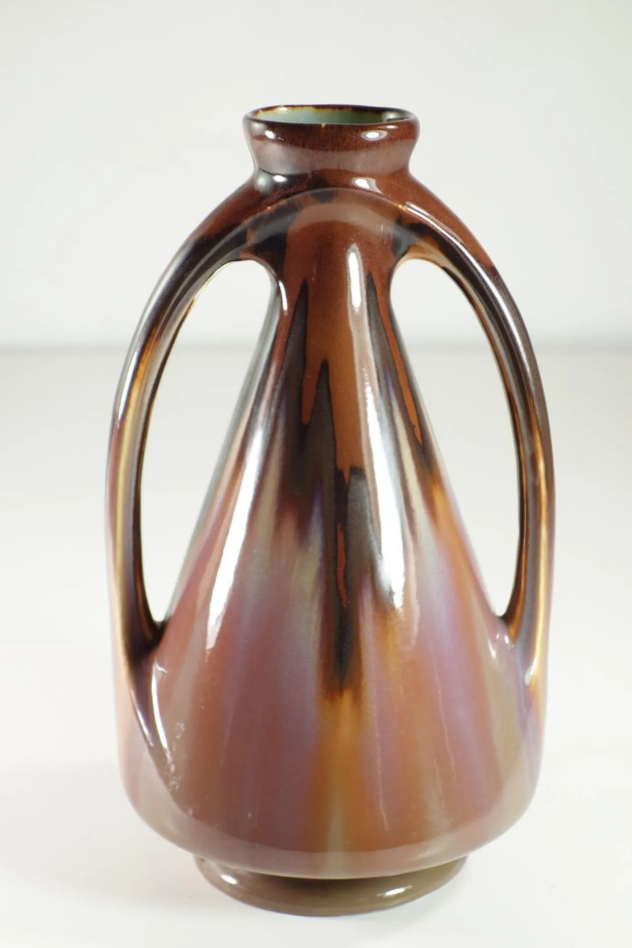 Vaso Art Nouveau in ceramica, metà '800 1