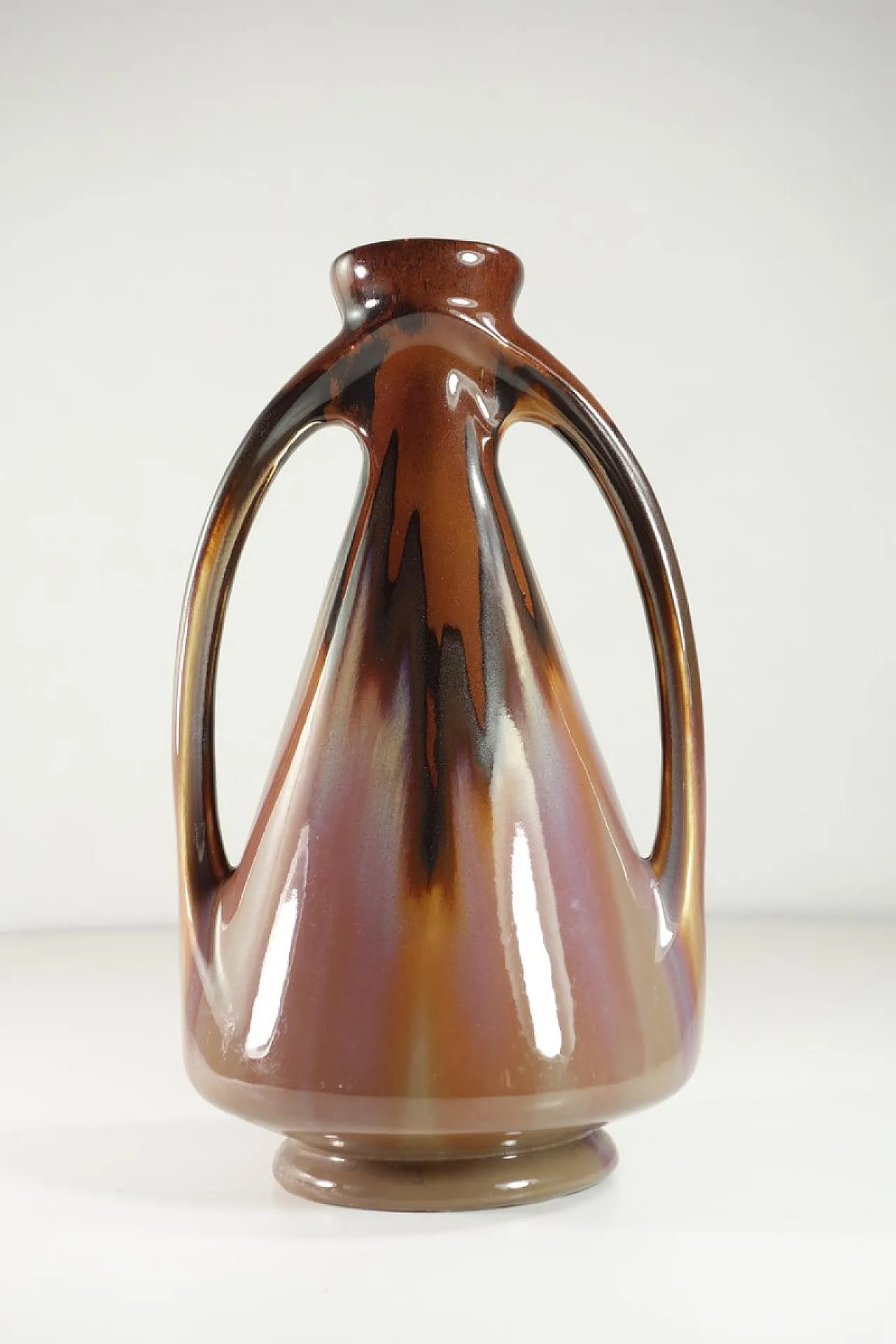 Vaso Art Nouveau in ceramica, metà '800 4