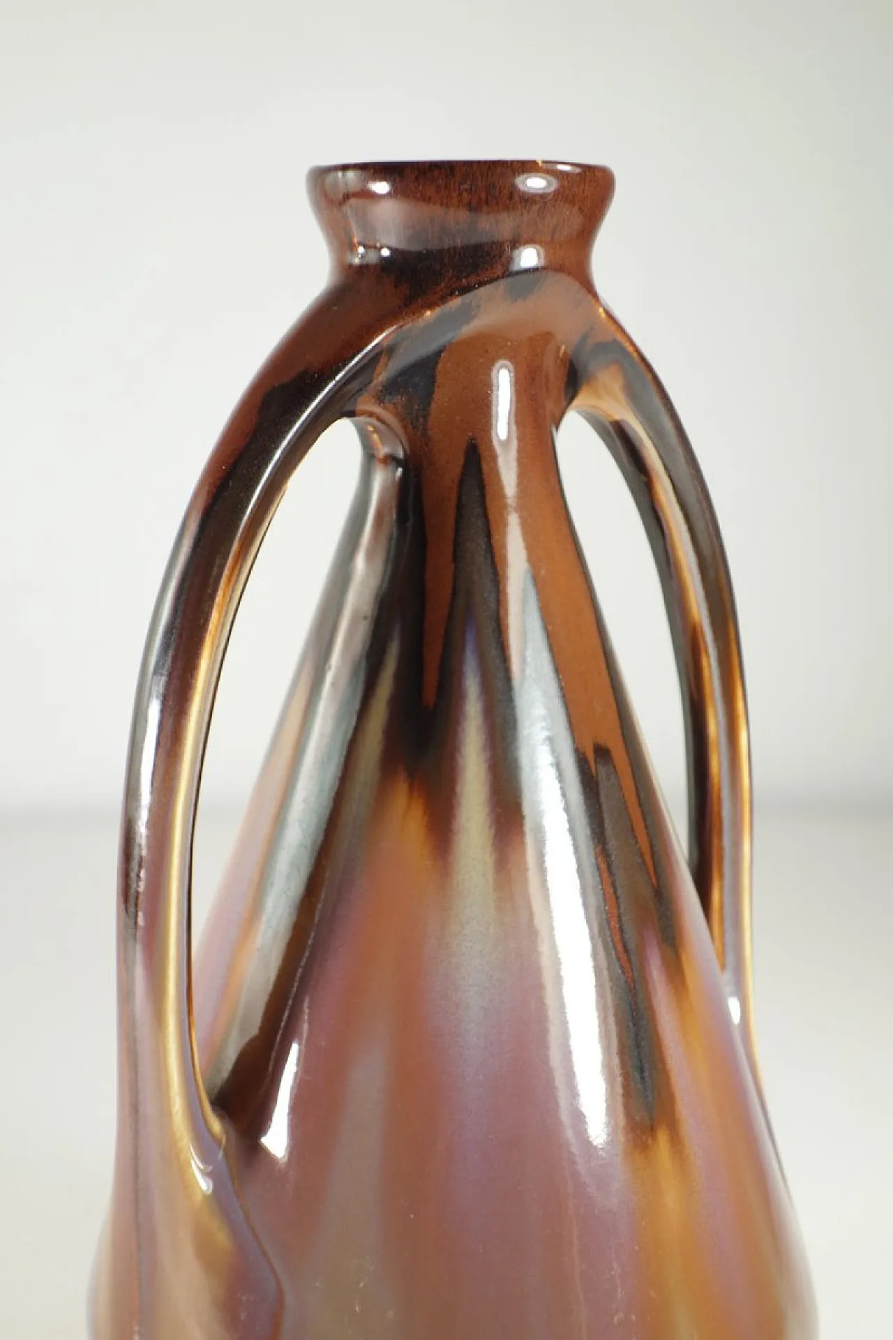 Vaso Art Nouveau in ceramica, metà '800 5