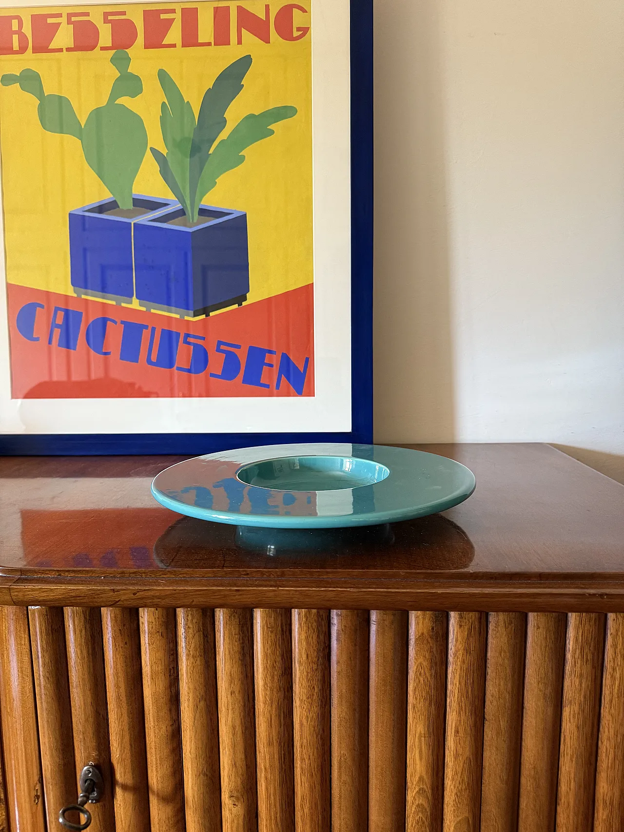 Space Age Style Blue Bowl Mod. Disco, Sicart Italia 1970 2