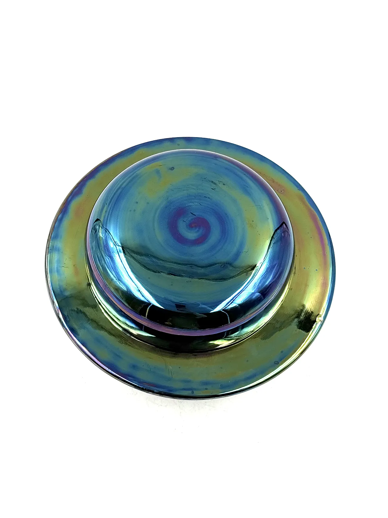 Mid-Century iridescent ceramic, Ceramiche Paoli Italy 1970 6