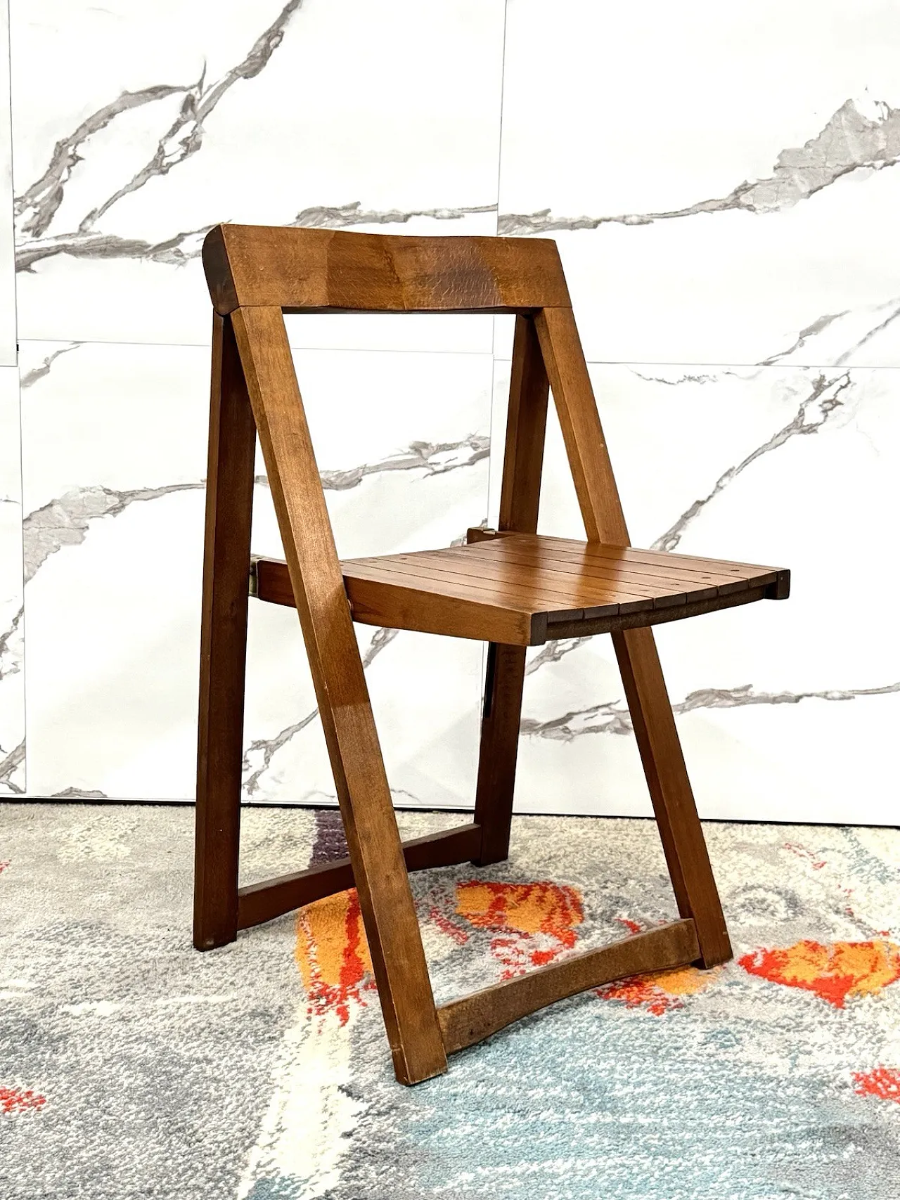 Chair Mod. Trieste by Aldo Jacober for Alberto Bazzani, 1960s 8