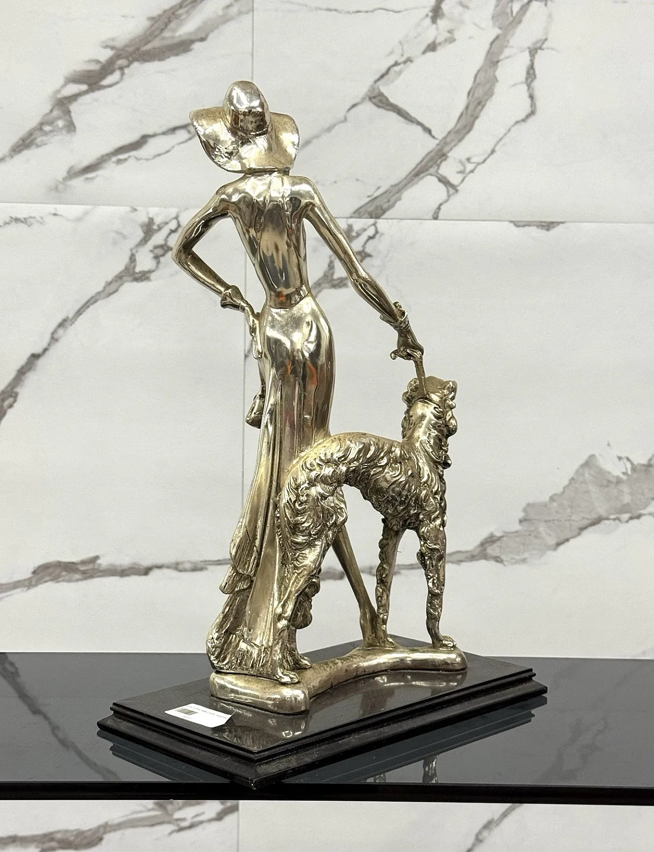 Silver resin sculpture by Amilcare Santini, mid-20th century 10