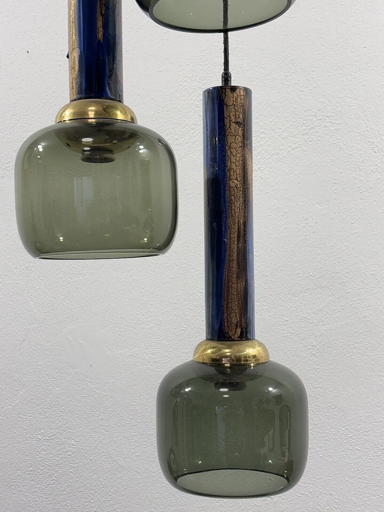 Chandelier by Angelo Brotto for Esperia Illuminazioni, 1970s 9