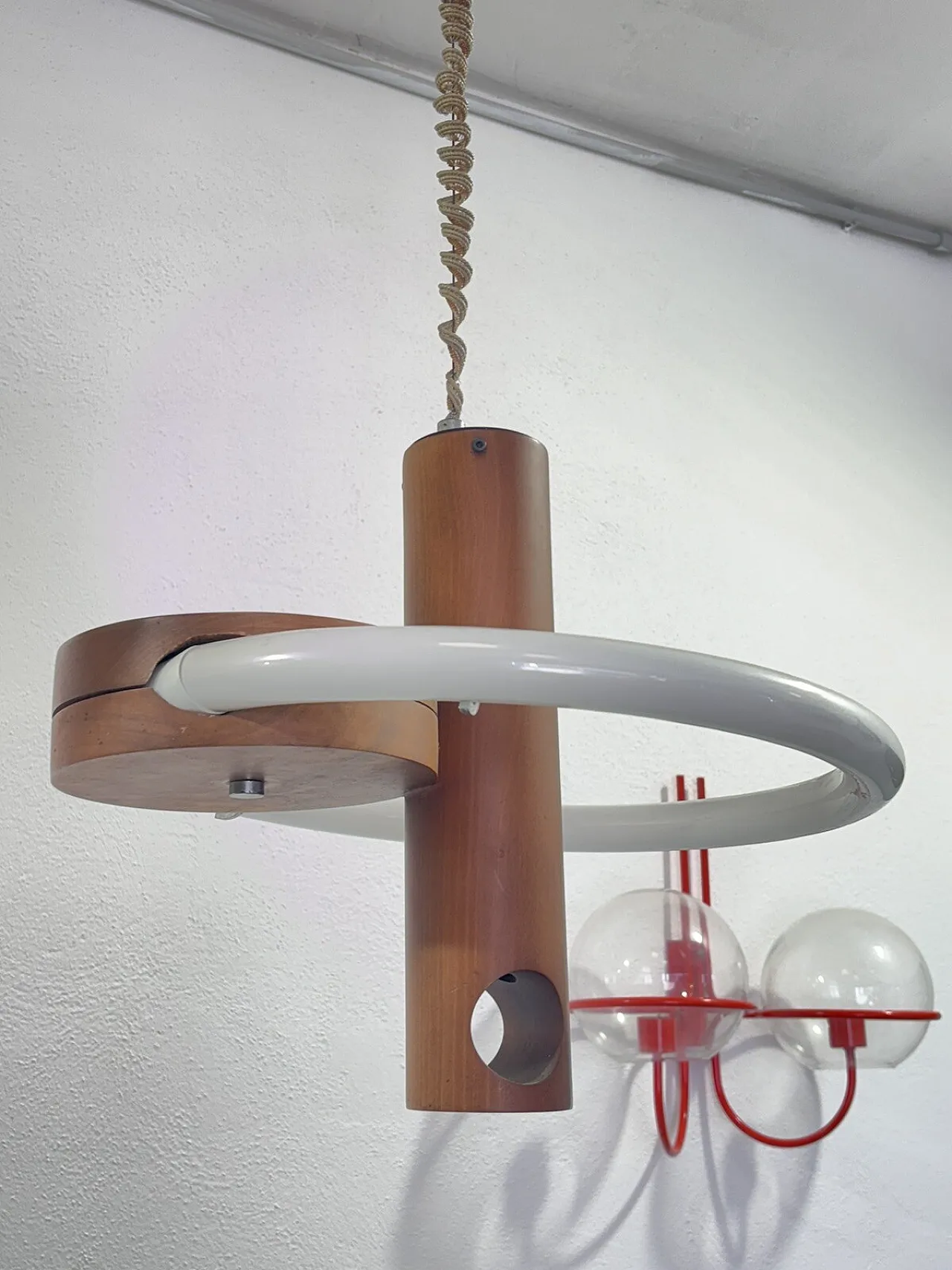 Chandelier by Angelo Brotto for Esperia Illuminazioni, 1960s 2