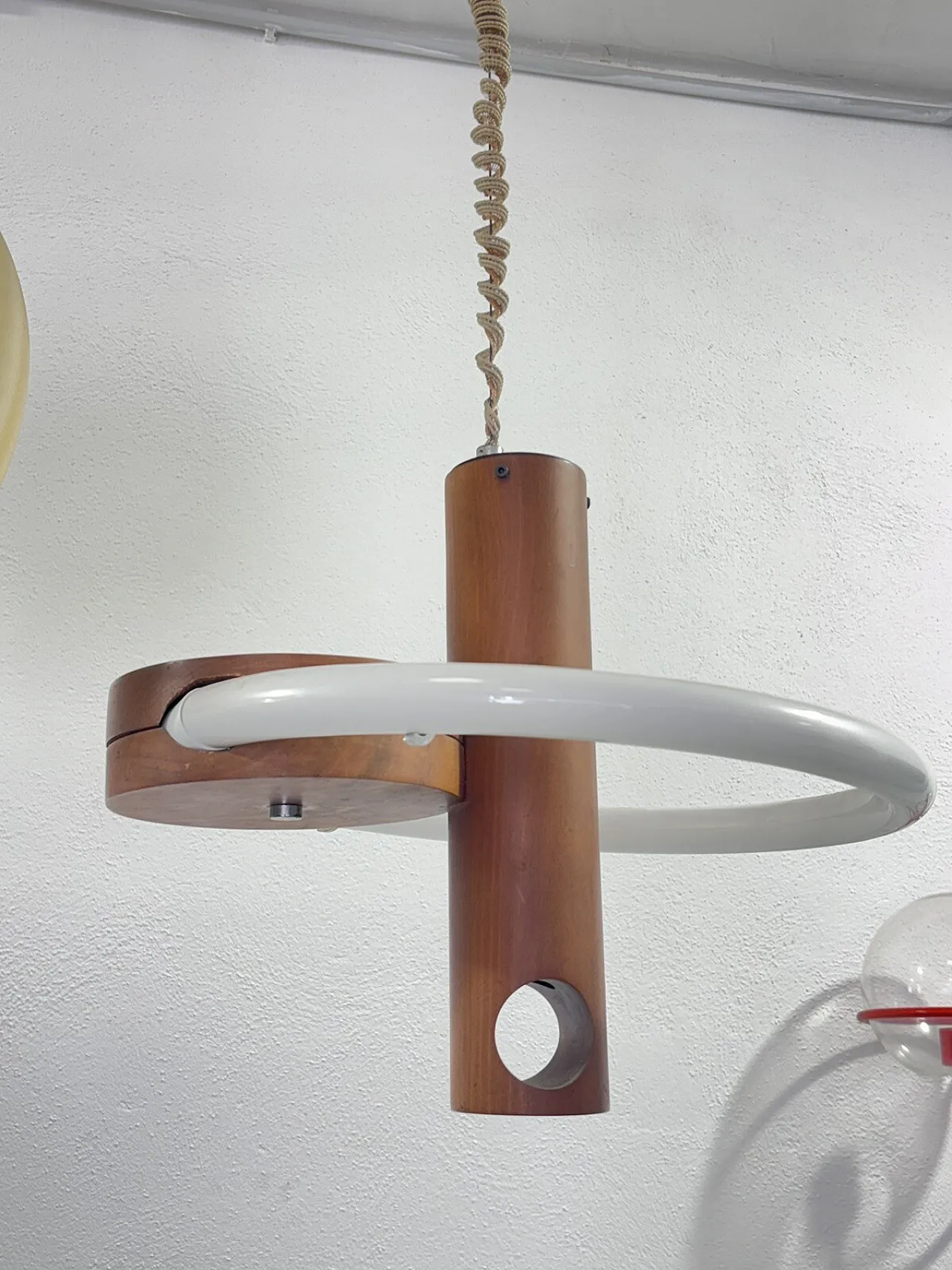 Chandelier by Angelo Brotto for Esperia Illuminazioni, 1960s 4