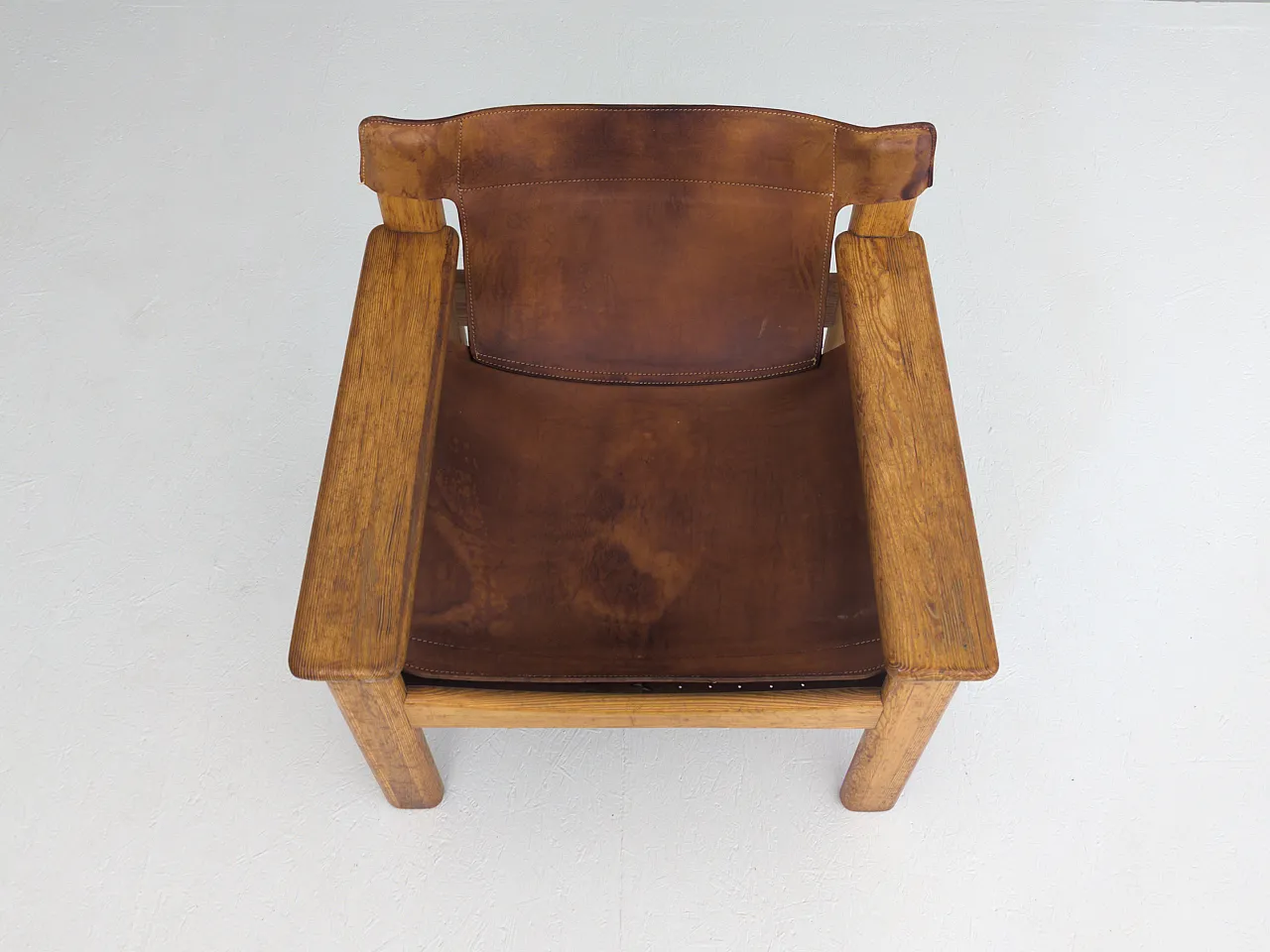 Coppia di poltrone Natura in pelle di Karin Mobring per Ikea, anni '70 27