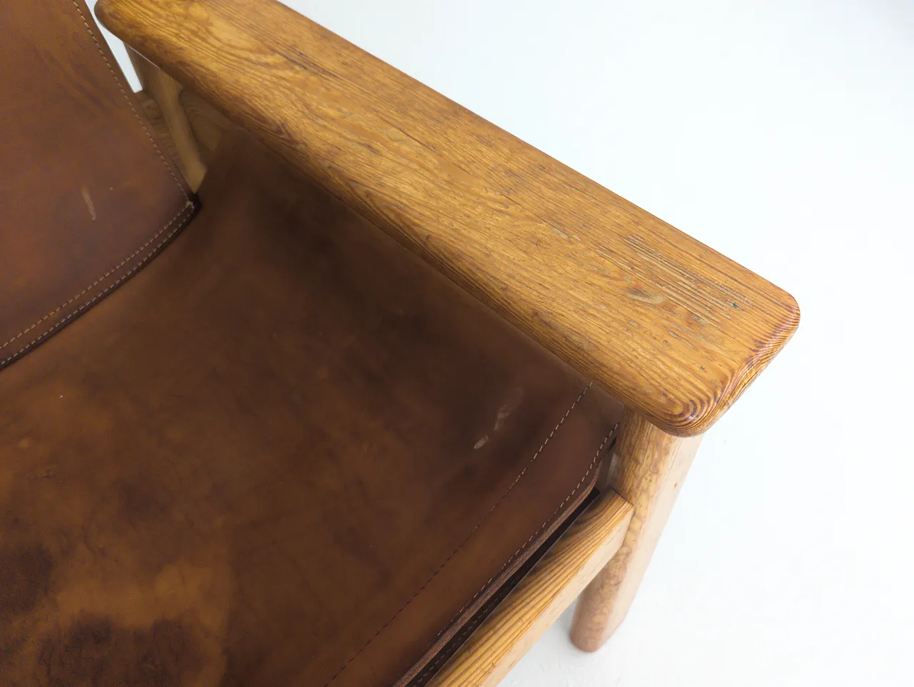 Coppia di poltrone Natura in pelle di Karin Mobring per Ikea, anni '70 30