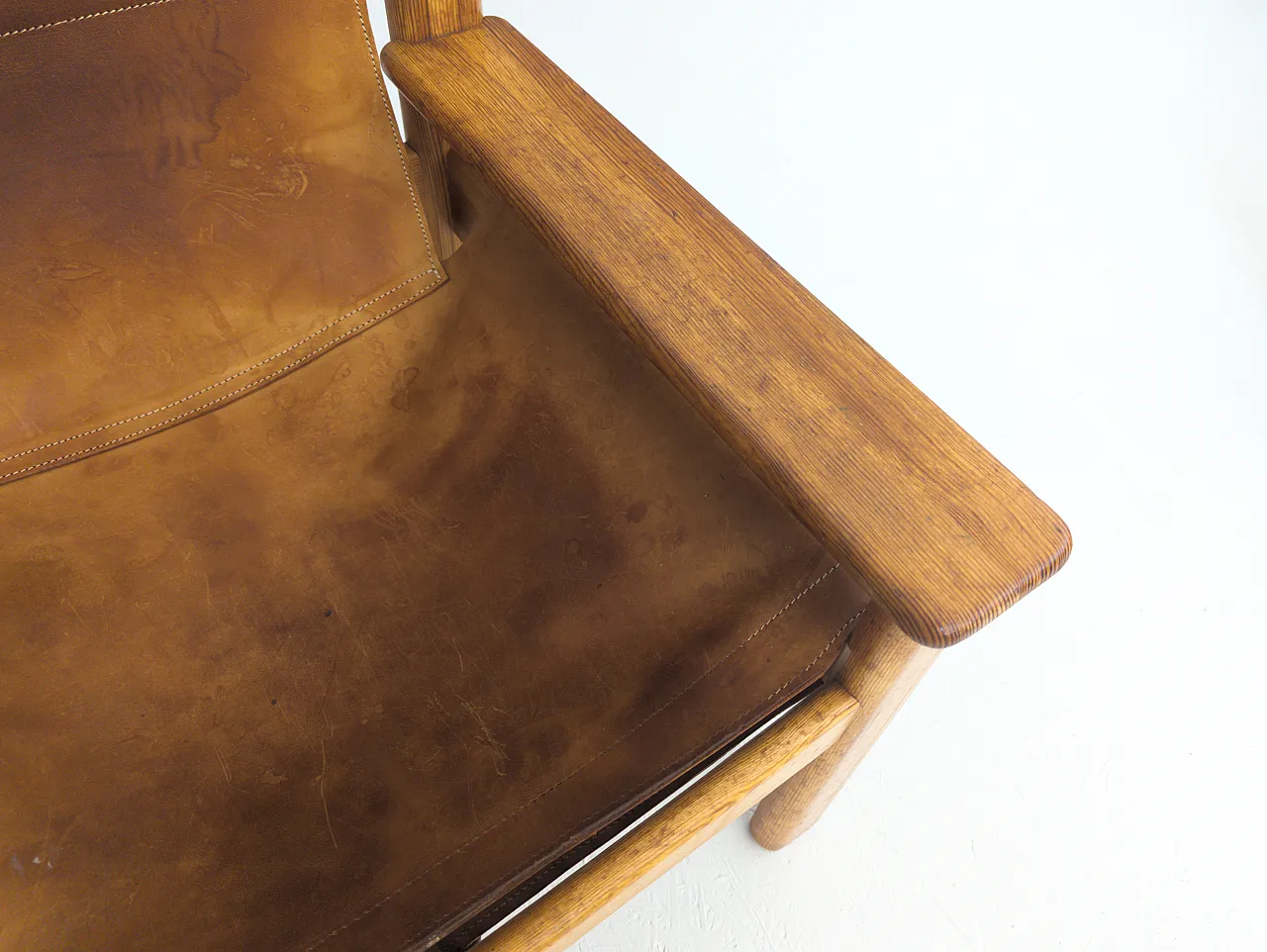 Coppia di poltrone Natura in pelle di Karin Mobring per Ikea, anni '70 32