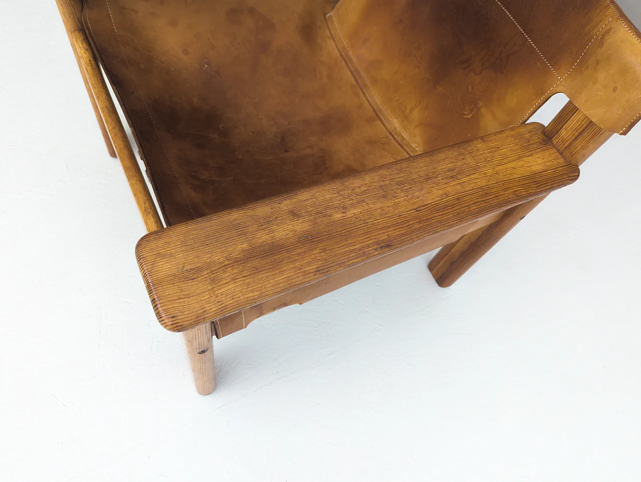 Coppia di poltrone Natura in pelle di Karin Mobring per Ikea, anni '70 33