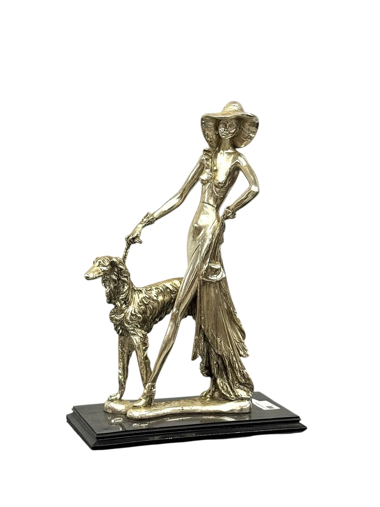 Silver resin sculpture by Amilcare Santini, mid-20th century 14