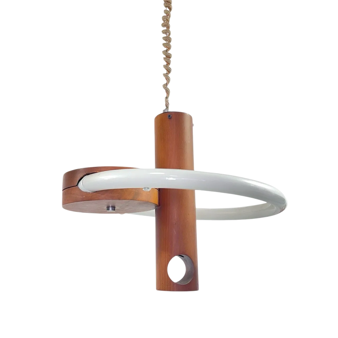 Chandelier by Angelo Brotto for Esperia Illuminazioni, 1960s 8