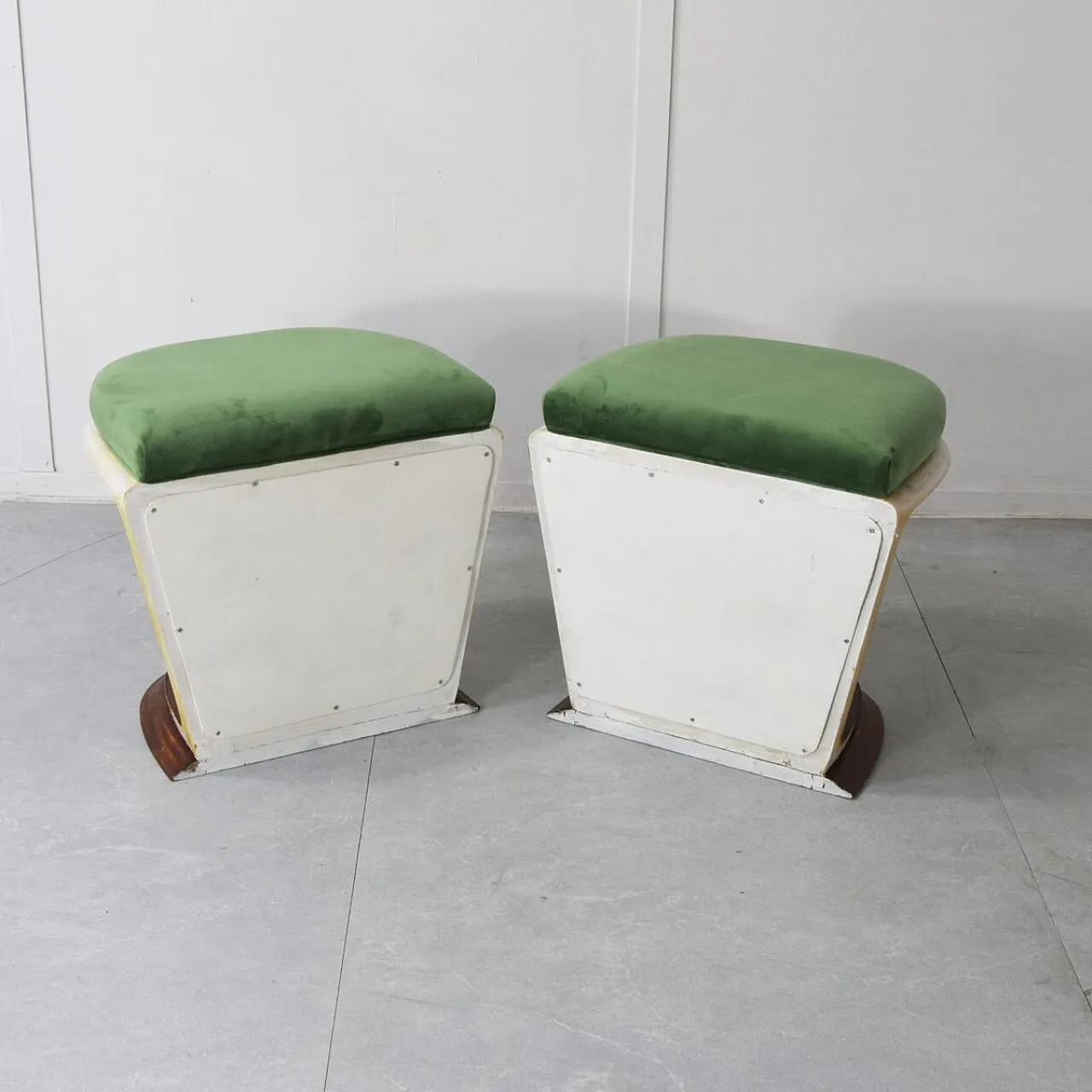 Coppia di panche attribuite a Pier Luigi Colli, anni '40 6