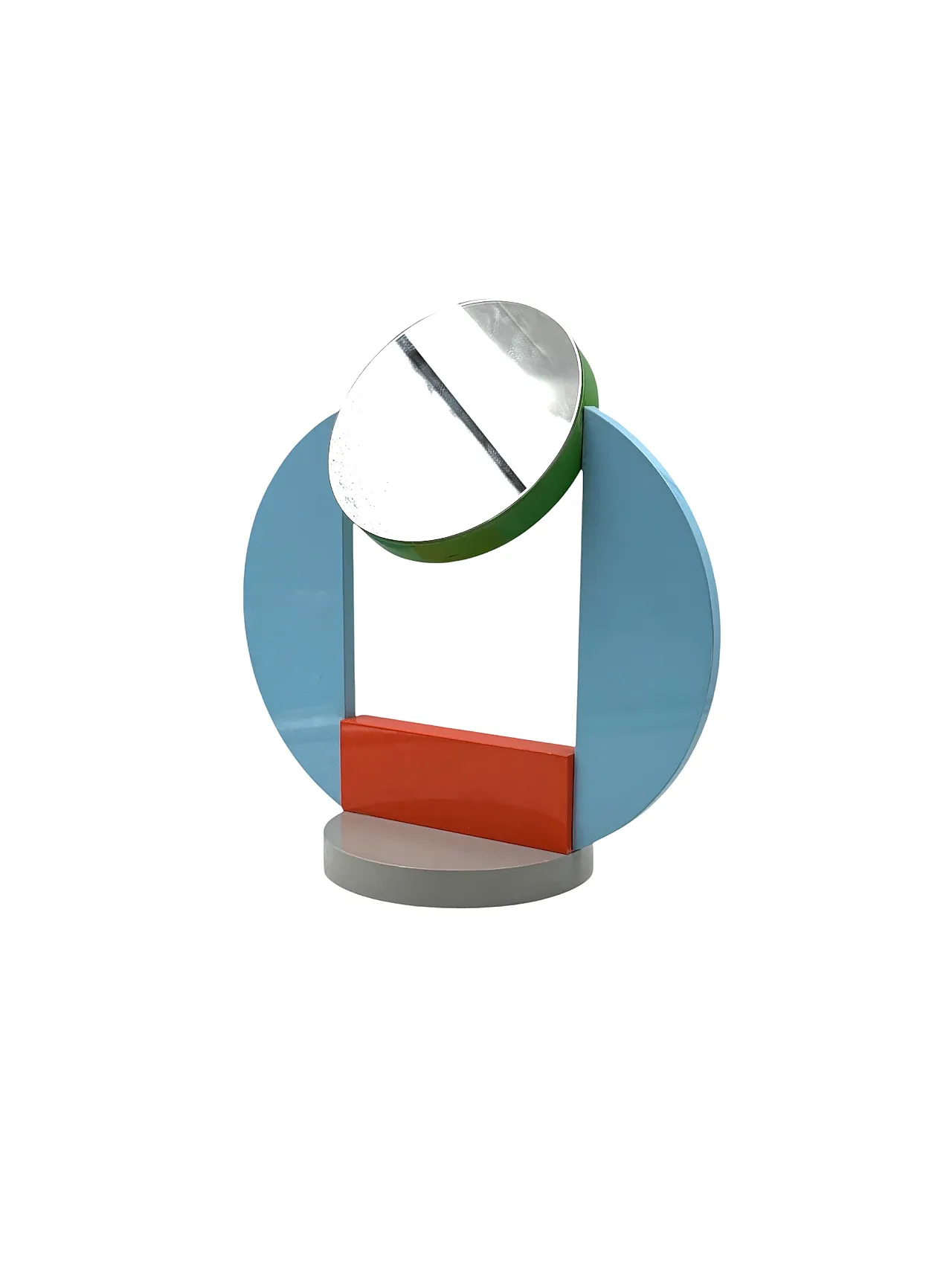 Postmodern Table Mirror di Michele de Lucche per Memphis, 1980 9