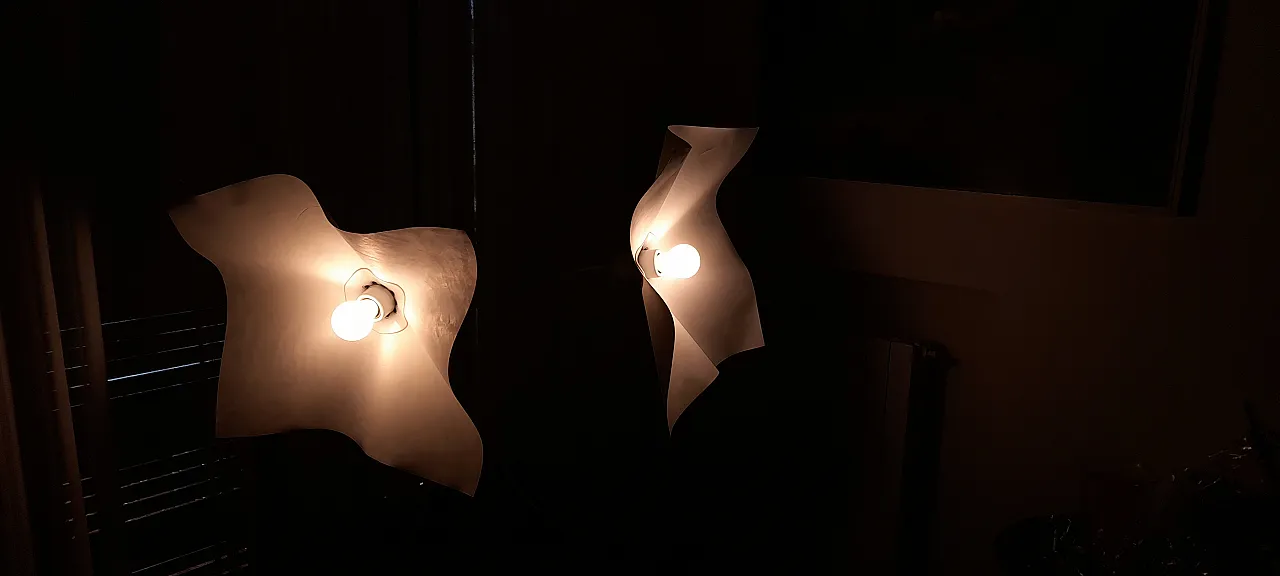 Lampade Area Curvea 50 di Mario Bellini anni '70 11