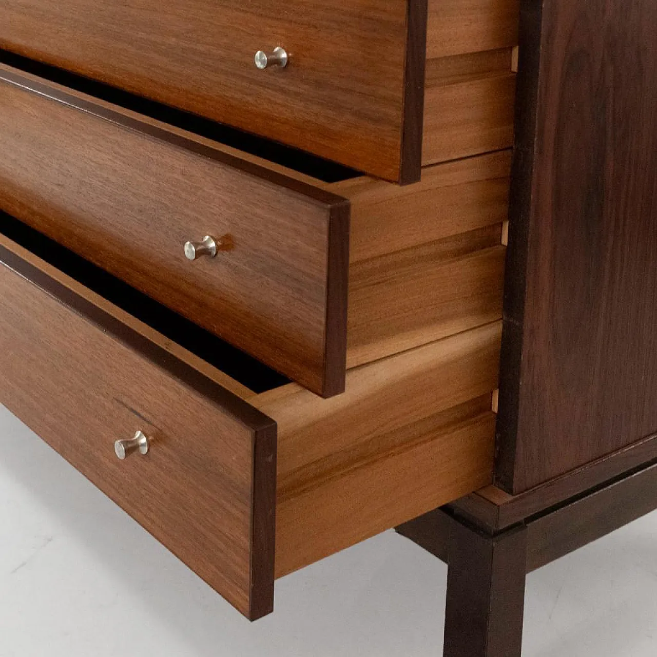 Rosewood chest of drawers by Ennio Fazzoli for MIM Roma, 1960s 9