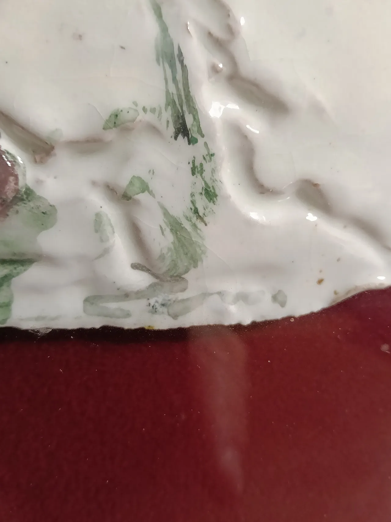 Ernesto Treccani forms ceramic with frame, late 20th century 6