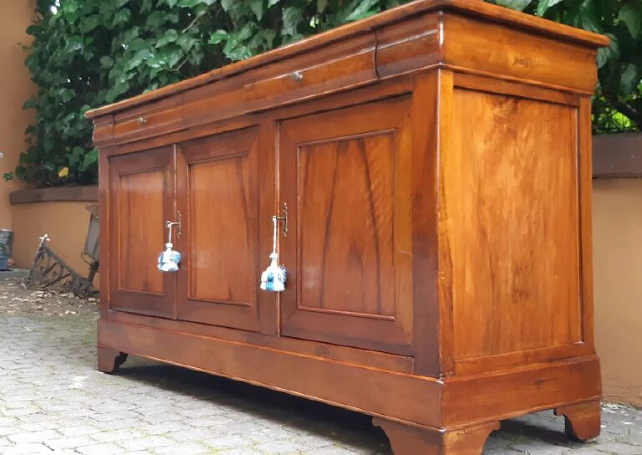 Walnut cappuccina sideboard, 19th century 7