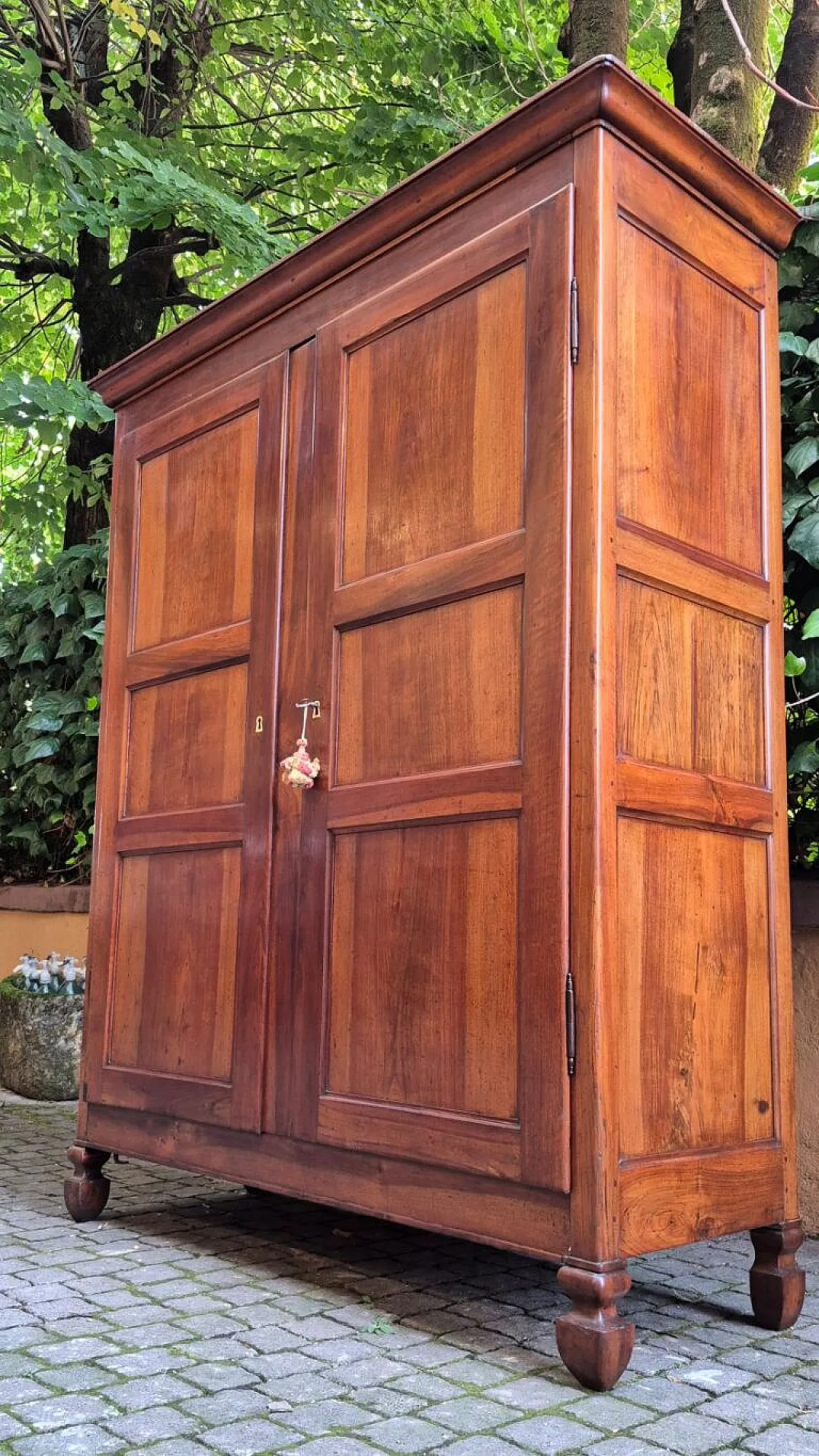Armadio in legno di noce, '800 4