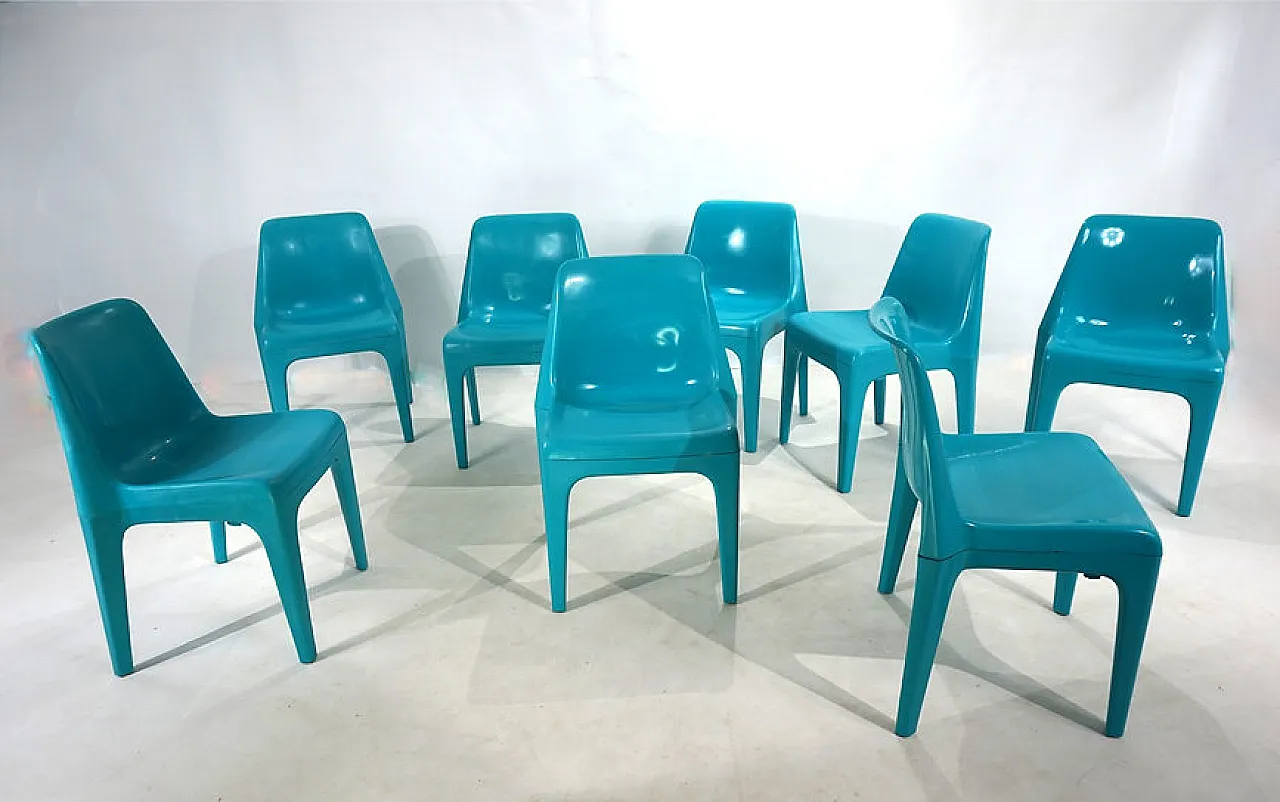 Sedia Space Age modello 4973 di Schröder & Henzelmann, anni '70 4