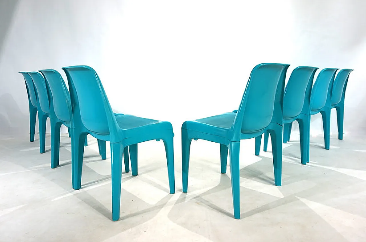 Sedia Space Age modello 4973 di Schröder & Henzelmann, anni '70 6