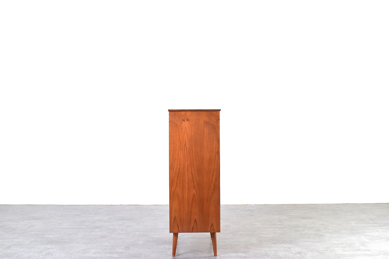 Mid-Century Danish Teak Chest of Drawers, 1960s 6