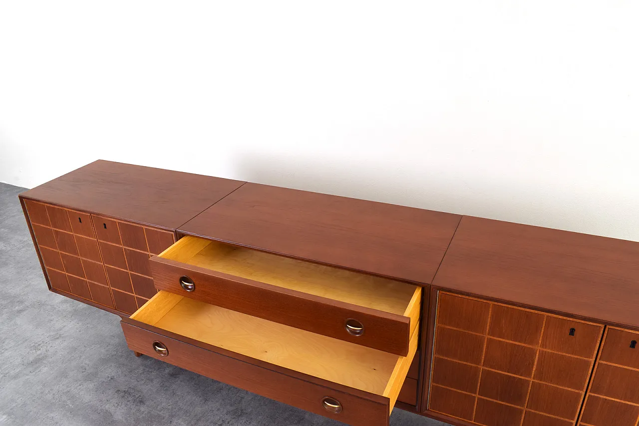 Sideboard in teak di Rolf Rastad e Adolf Relling per Gustav B, anni 60 19