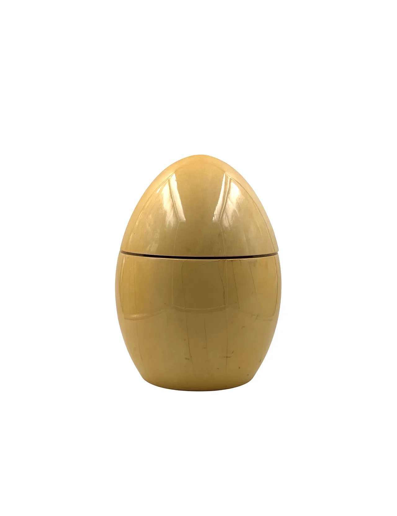 Uovo per secchio di ghiaccio di Tommaso Barbi per TB in pergamena, 1970 8