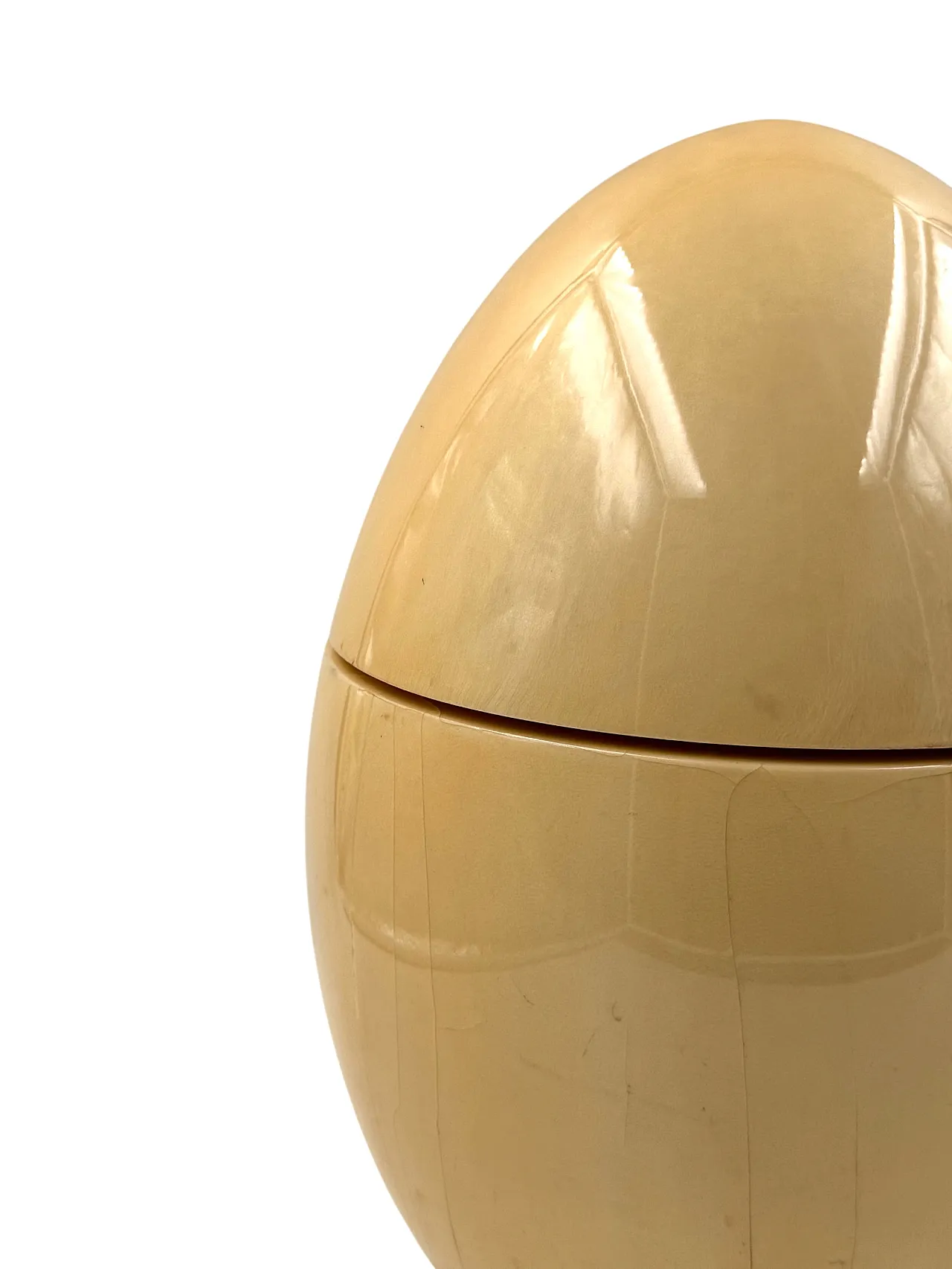 Uovo per secchio di ghiaccio di Tommaso Barbi per TB in pergamena, 1970 9