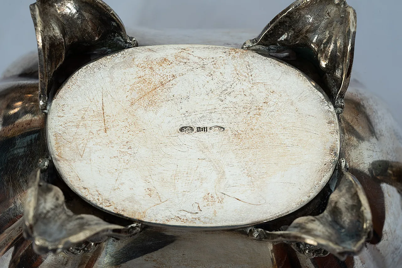 Silver service Neapolitan empire style, early 20th century 7