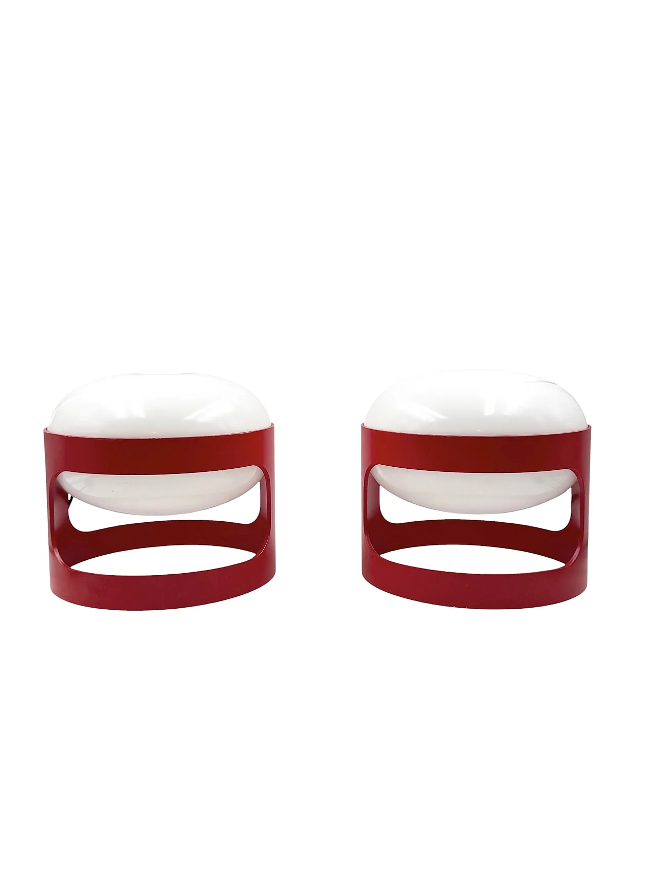 Joe Colombo, set di 2 lampade da tavolo mod. KD27, Kartell Italia 1970 4