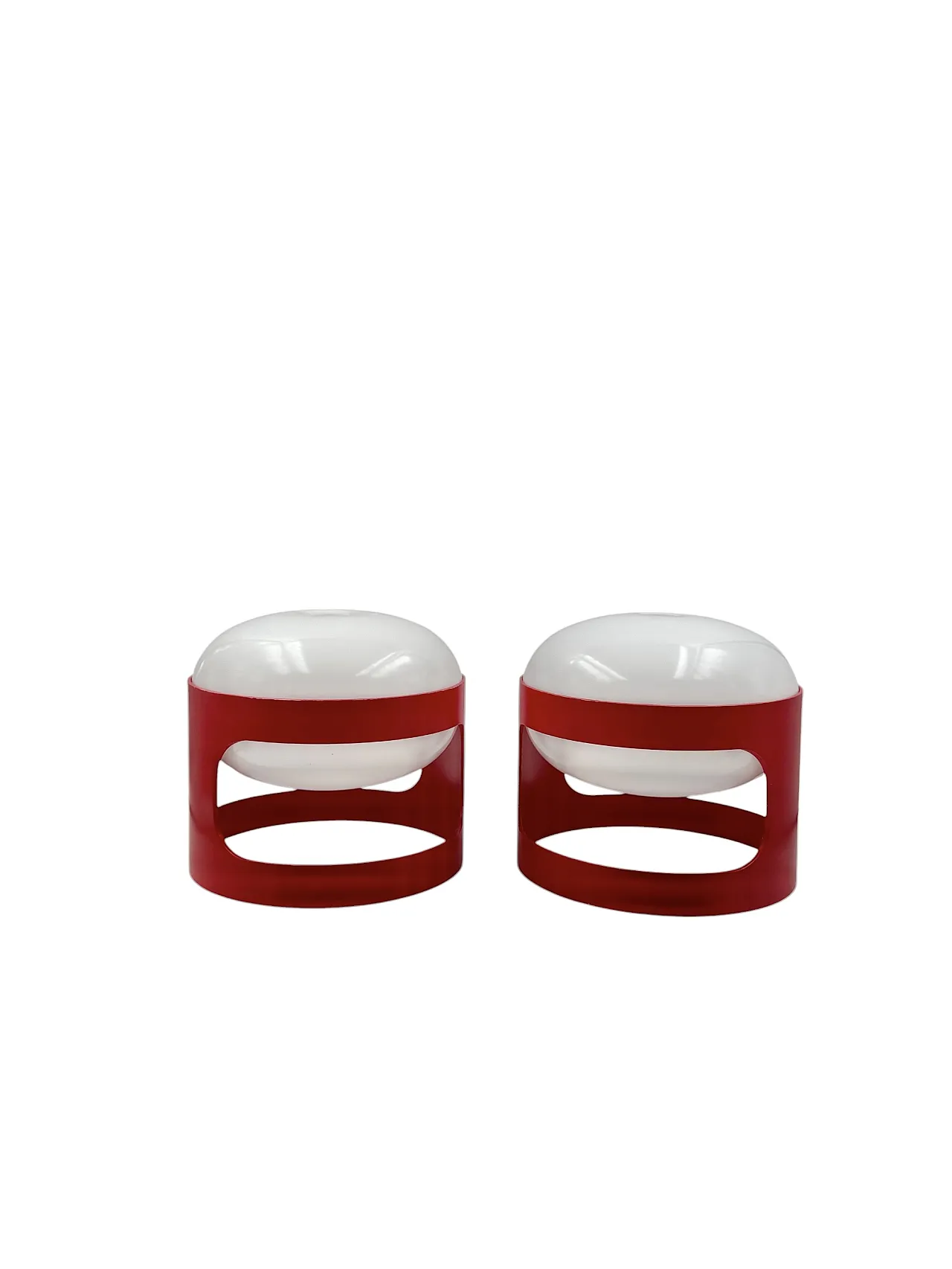 Joe Colombo, set di 2 lampade da tavolo mod. KD27, Kartell Italia 1970 8