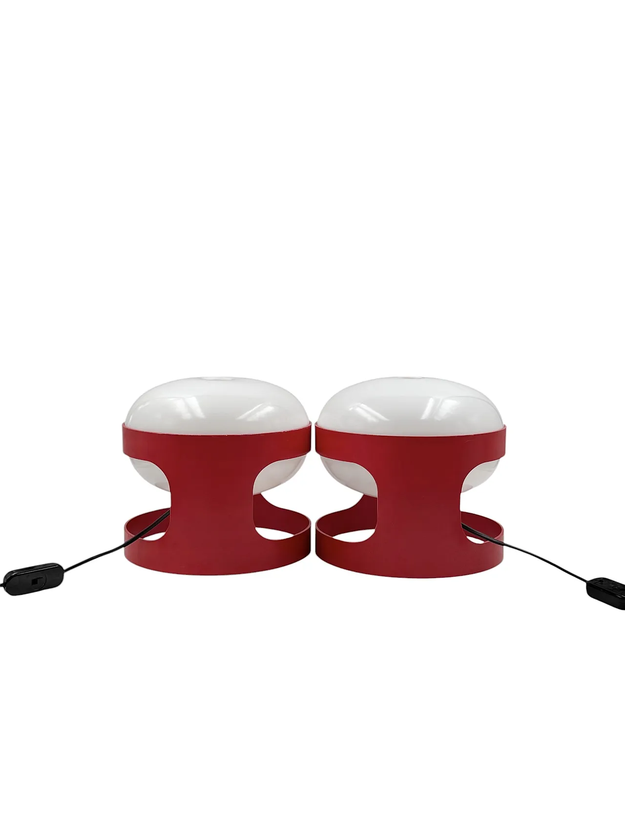 Joe Colombo, set di 2 lampade da tavolo mod. KD27, Kartell Italia 1970 14