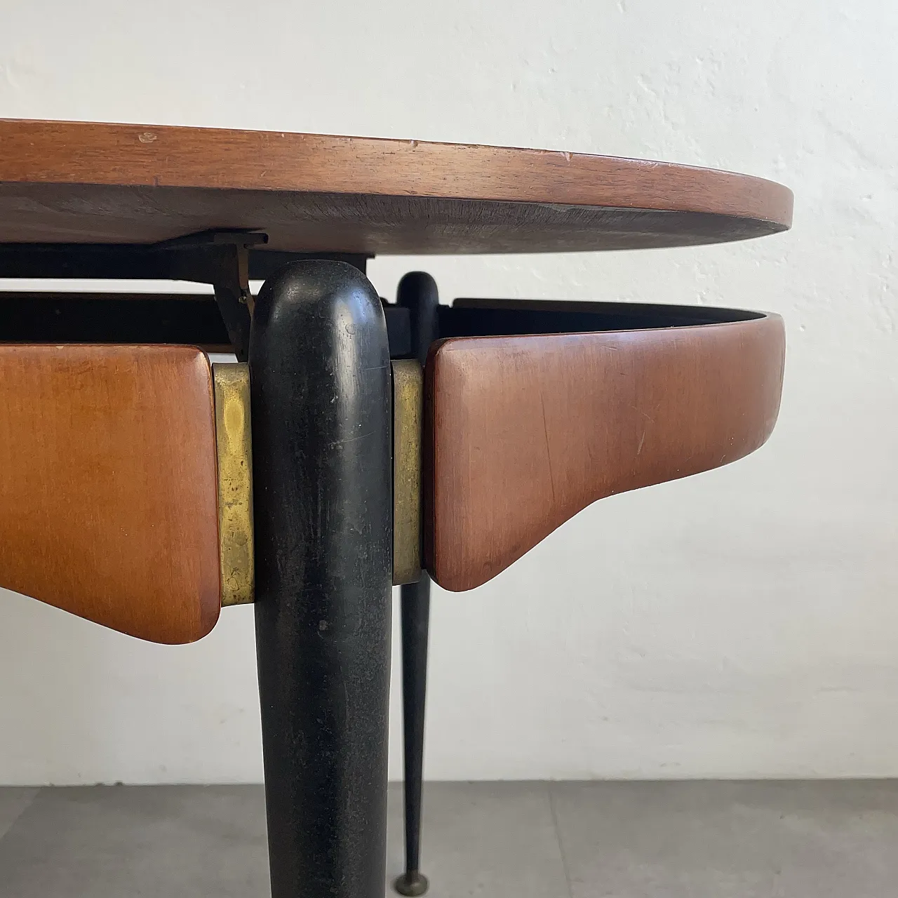Oval table or desk by Silvio Cavatorta, 1960s 7