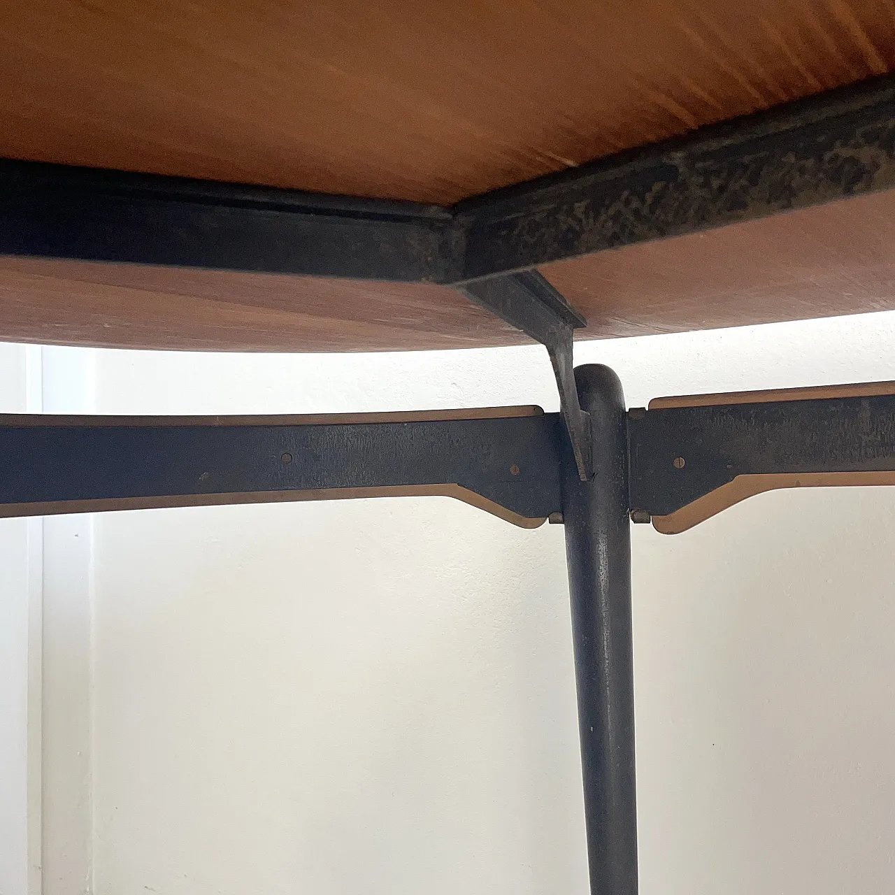 Oval table or desk by Silvio Cavatorta, 1960s 8